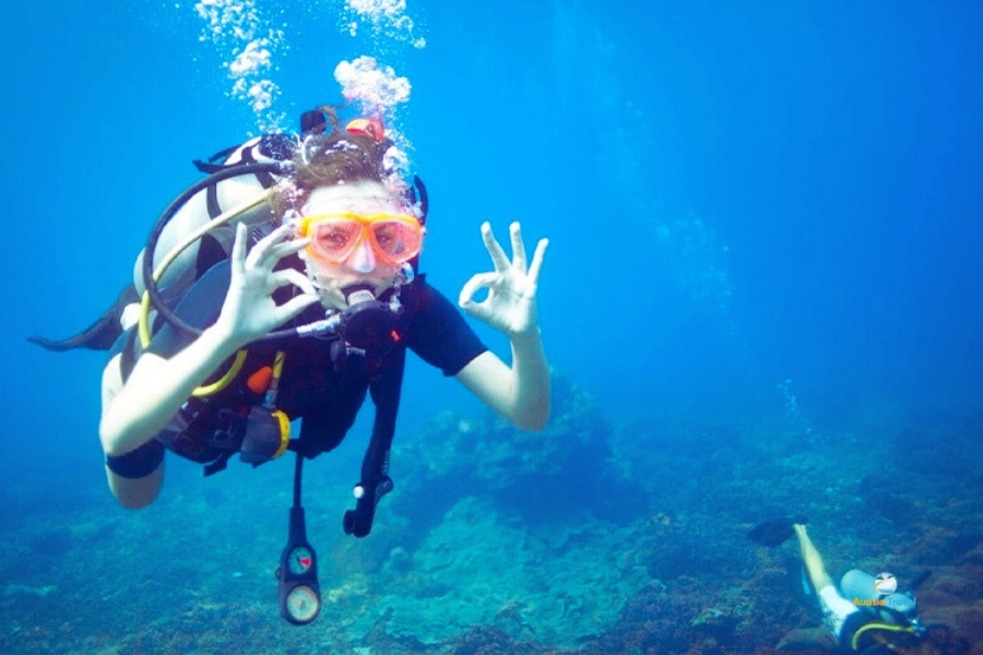 Scuba diving adventure exploring coral reef Vietnam – Auasia Travel